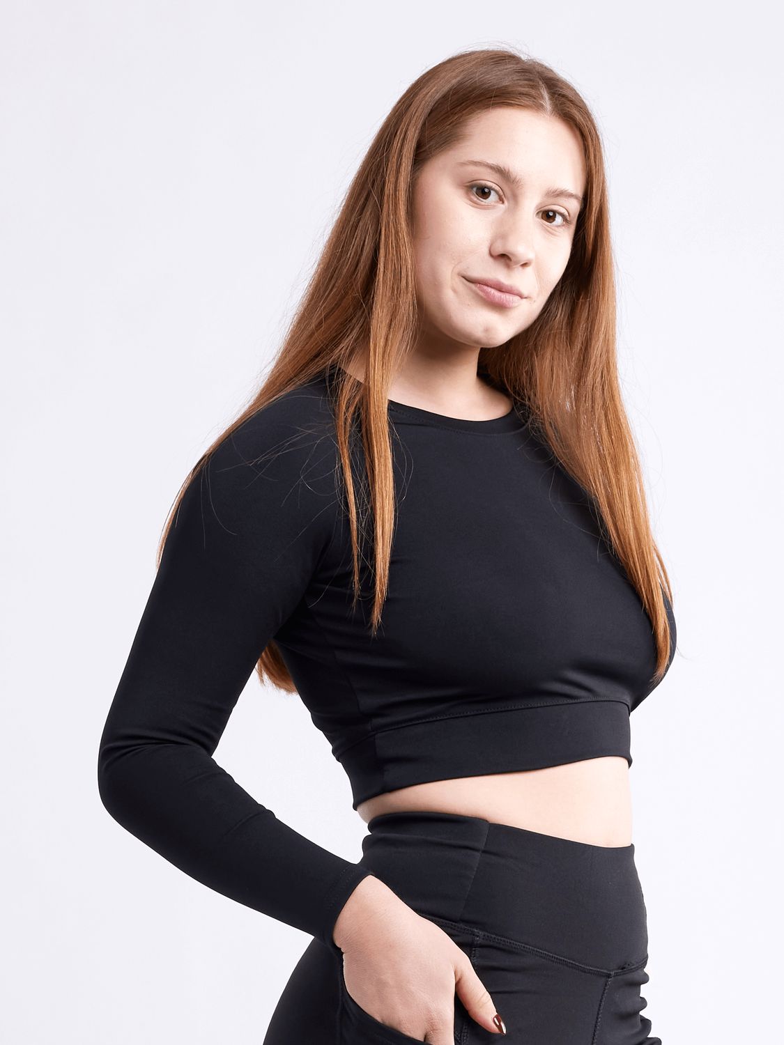 JupiterGear Long-Sleeve Crop Top