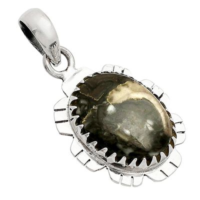 Natural Mexican Cabbing Fossil Pendant P-1347 SDP148589
