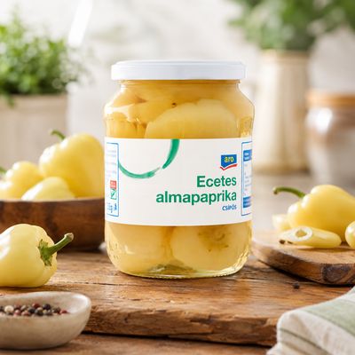 ARO pickled apple peppers (hot)