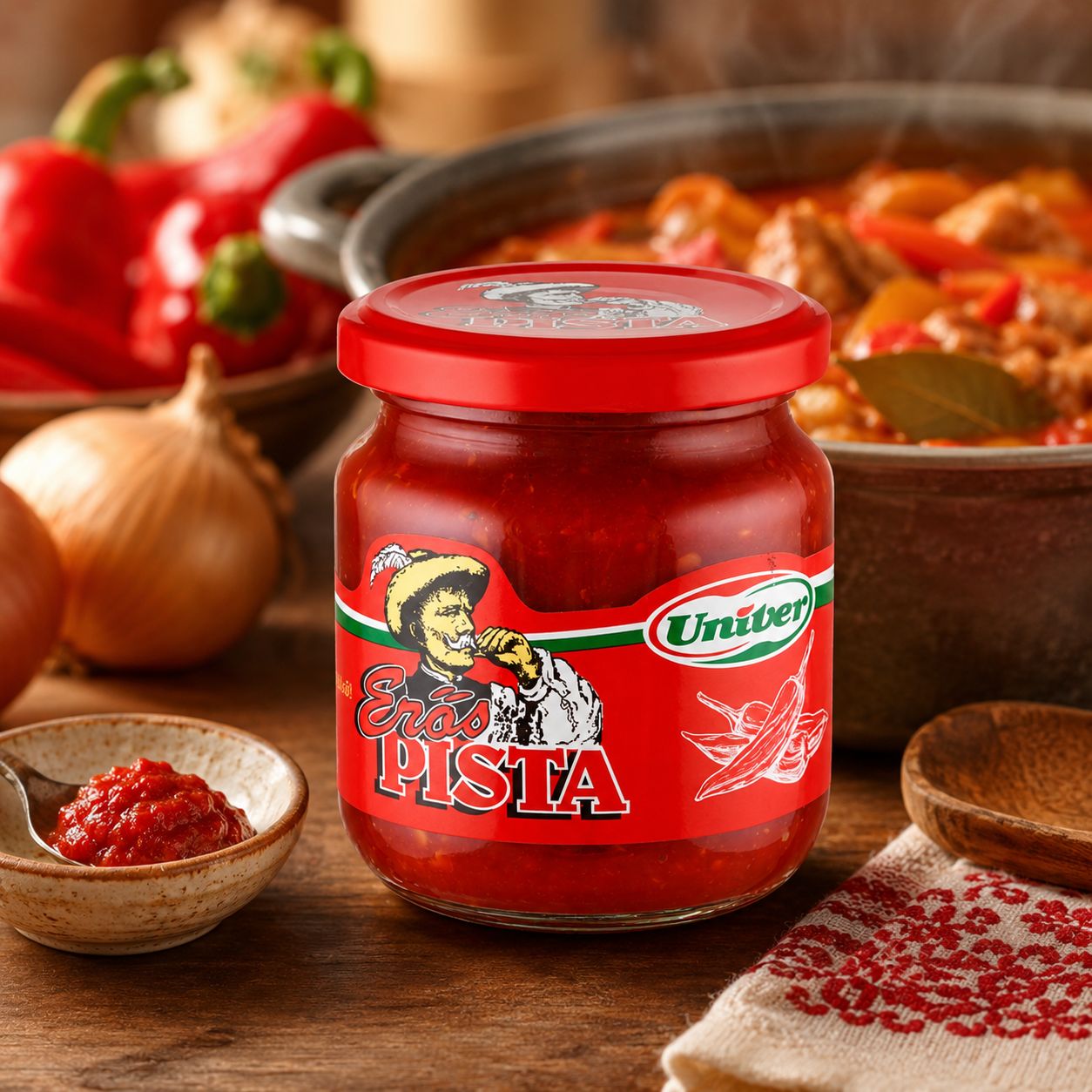 Univer Erős Pista raw, ground hot paprika 200 g