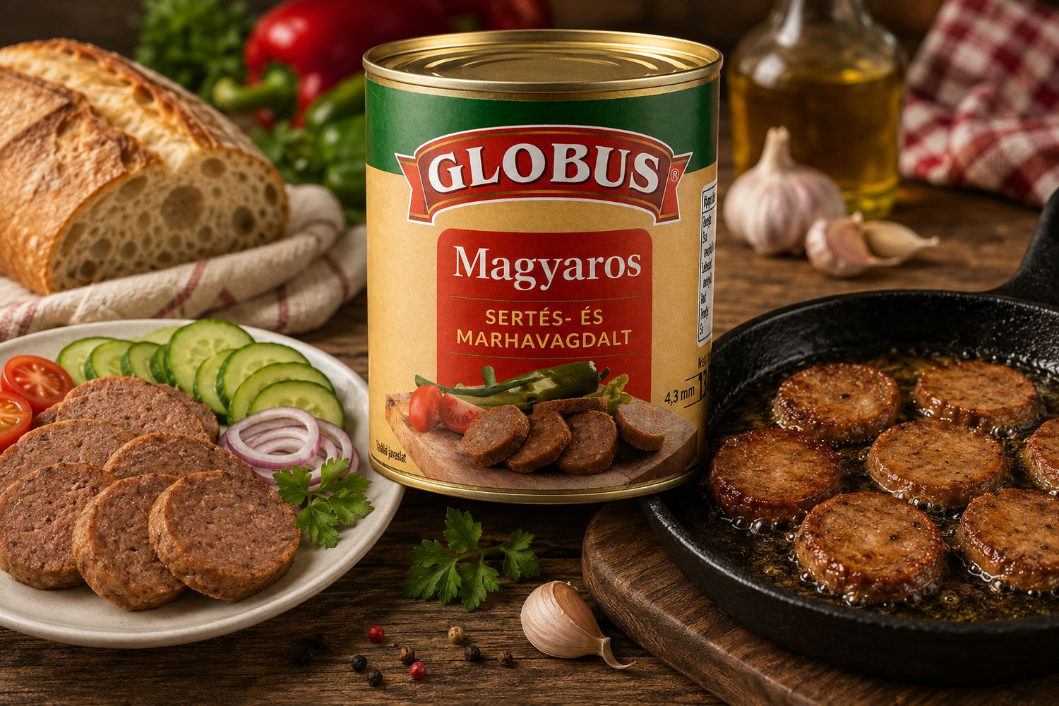 GLOBUS Hungarian-style pork and beef spread 130 g