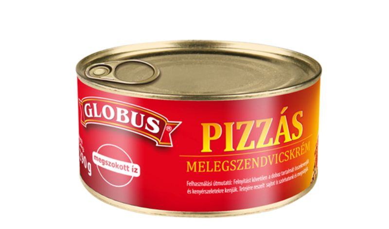 GLOBUS hot sandwich spread pizza flavour 290 g