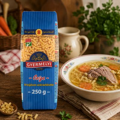 Gyermelyi csiga egg pasta with 8 eggs 250 g
