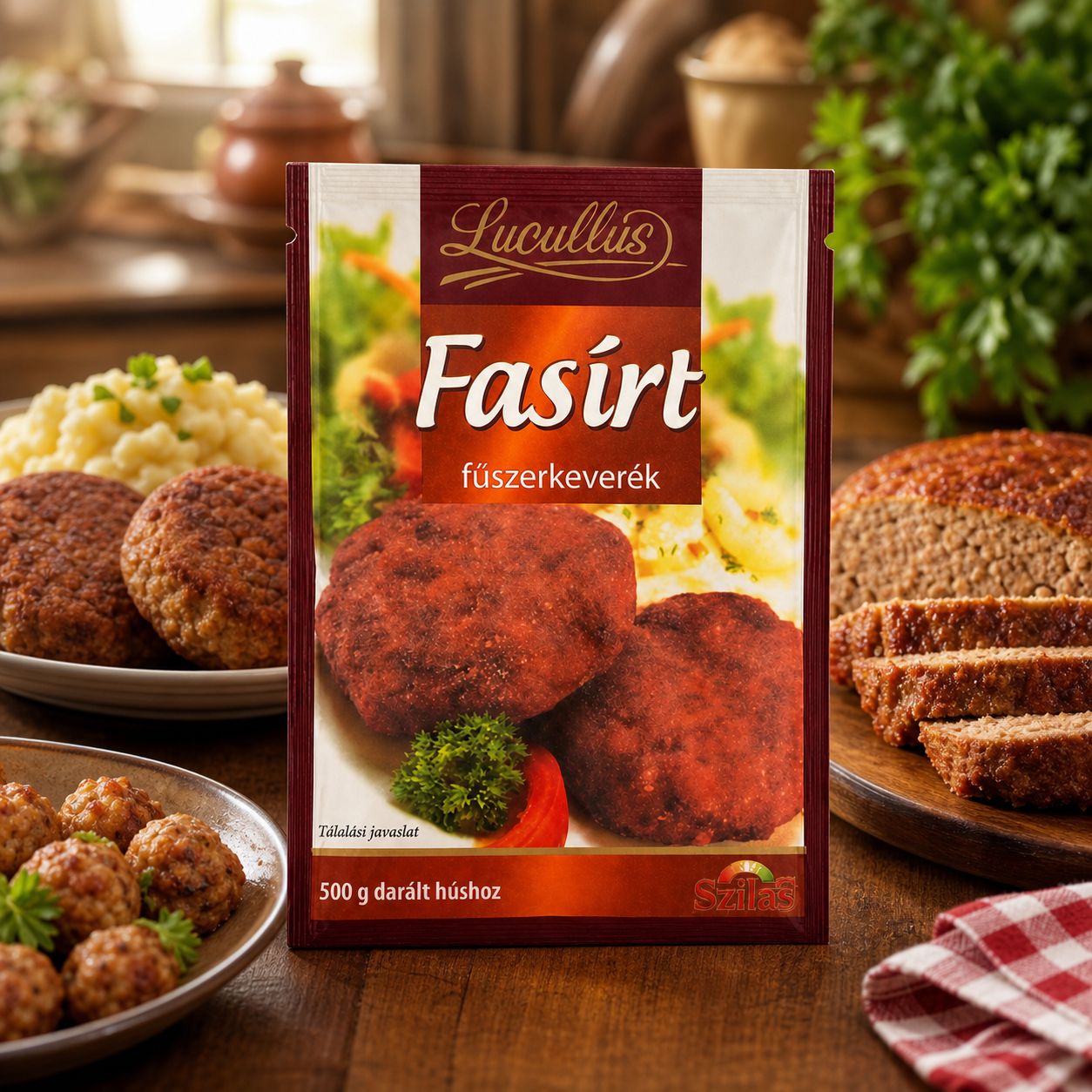 Lucullus meatball seasoning mix (Hungarian fasírt) 34 g