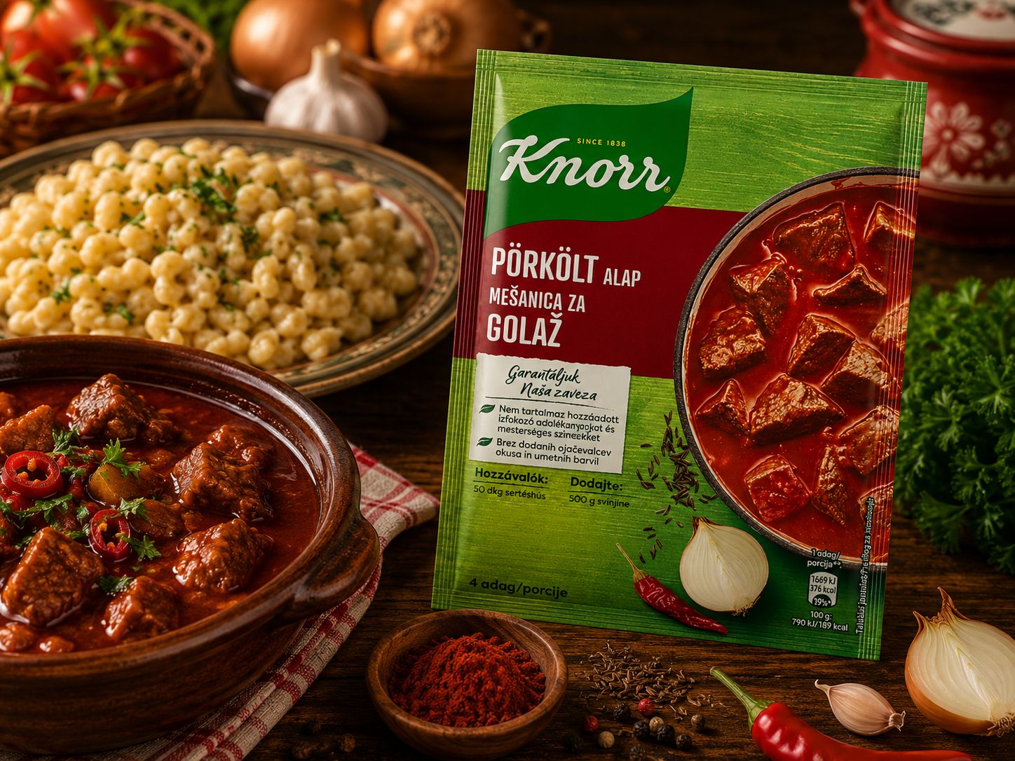 Knorr Hungarian stew (pörkölt) base 48 g