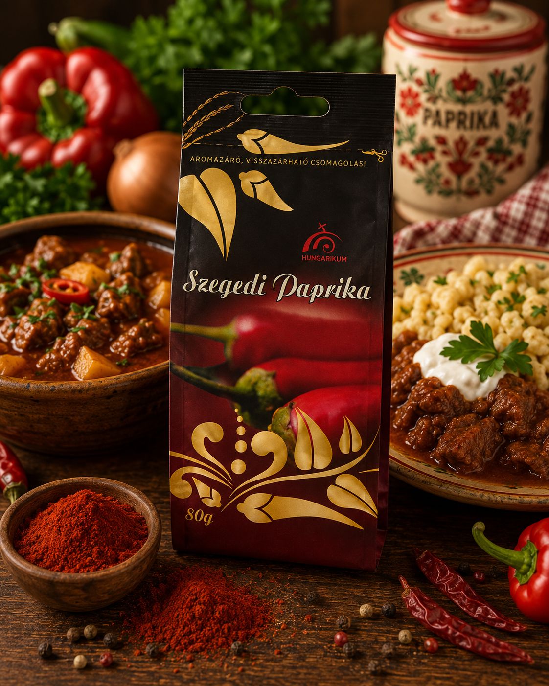 Szegedi Paprika ground paprika powder from Szeged 80 g