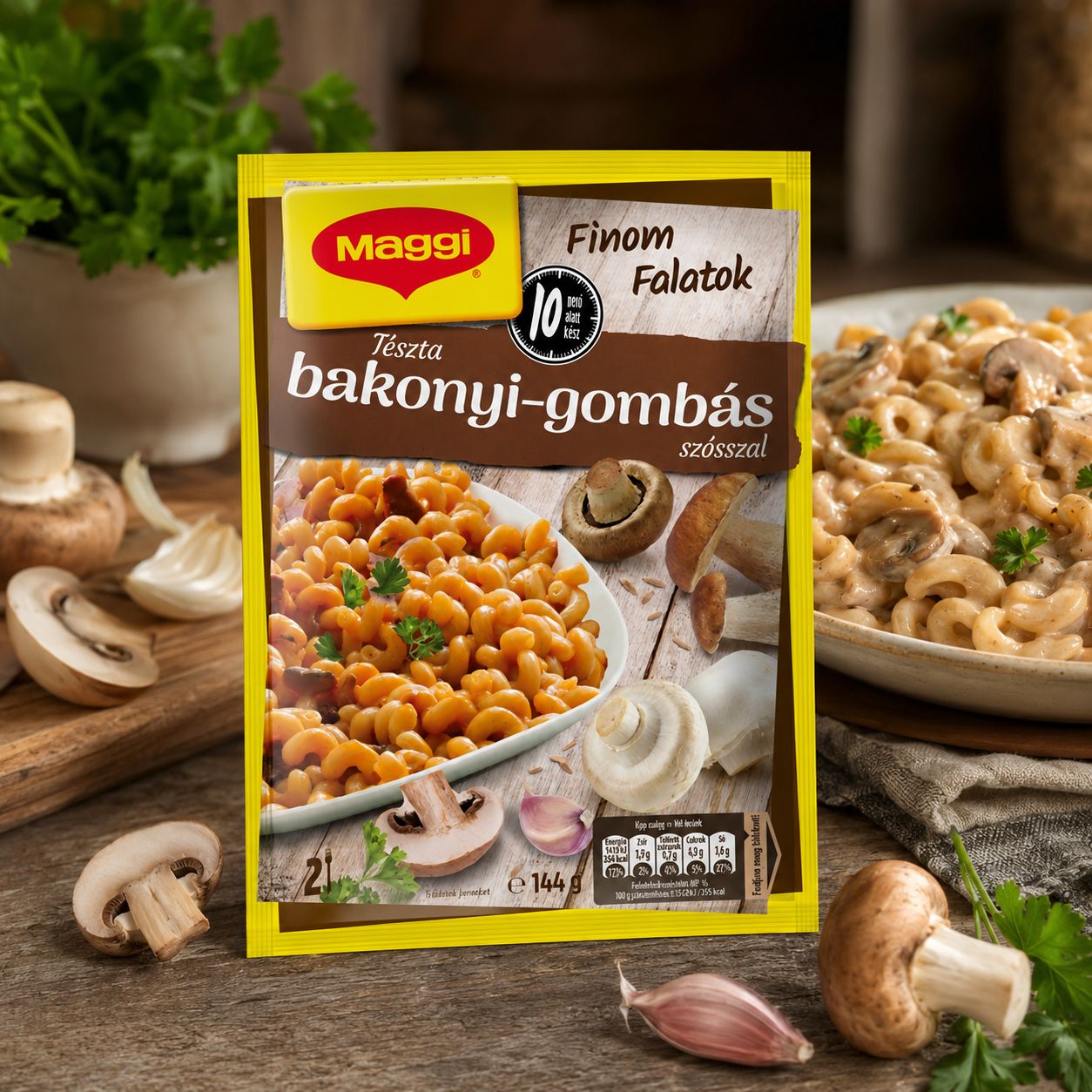 Maggi instant pasta Hungarian mushroom style 144 g