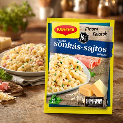 Maggi instant pasta with ham cheese sauce 140 g