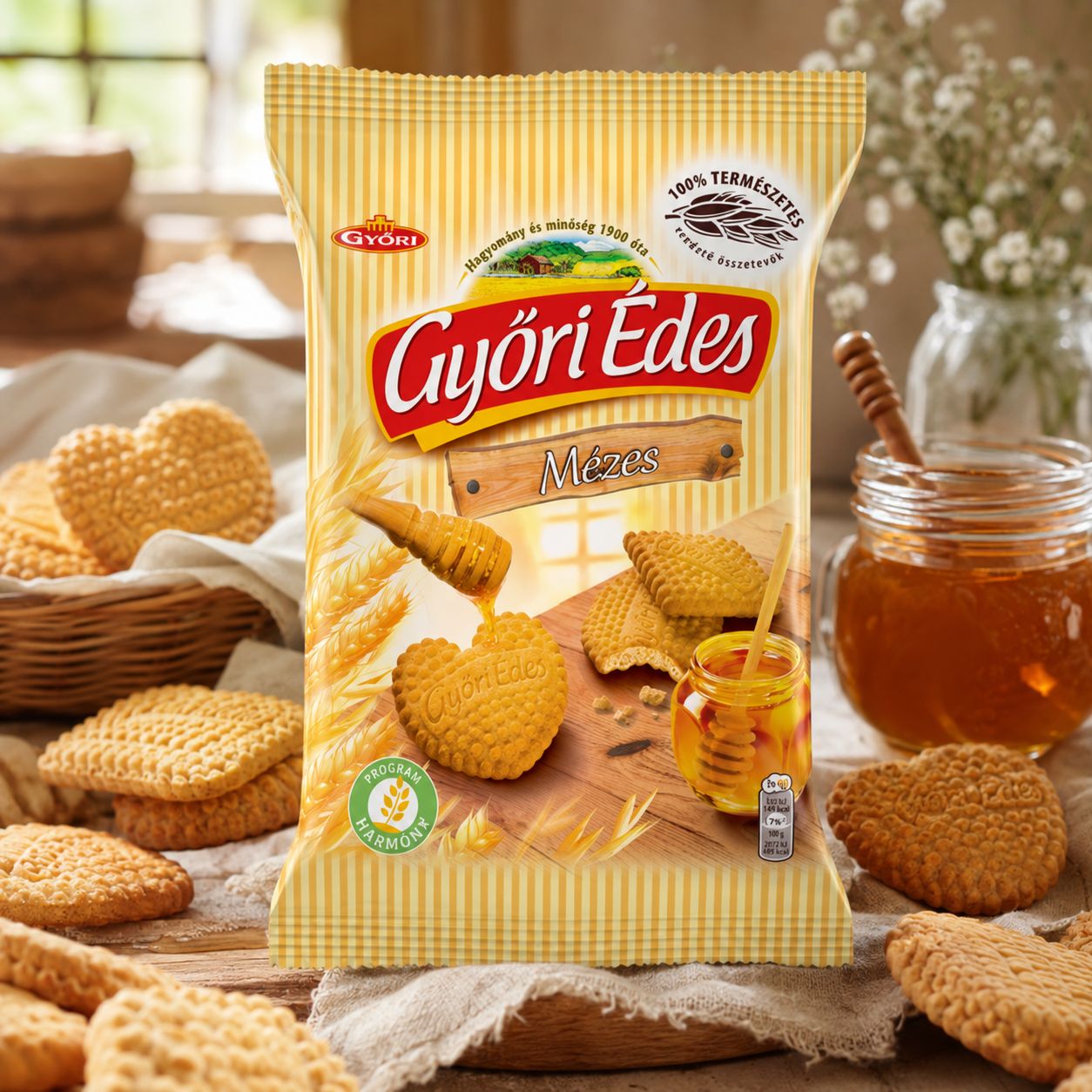 Győri Édes original honey biscuits 150 g
