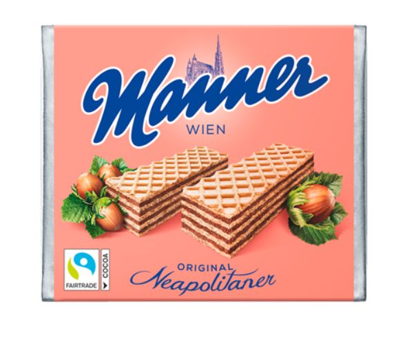 Manner original hazelnut wafer 75 g