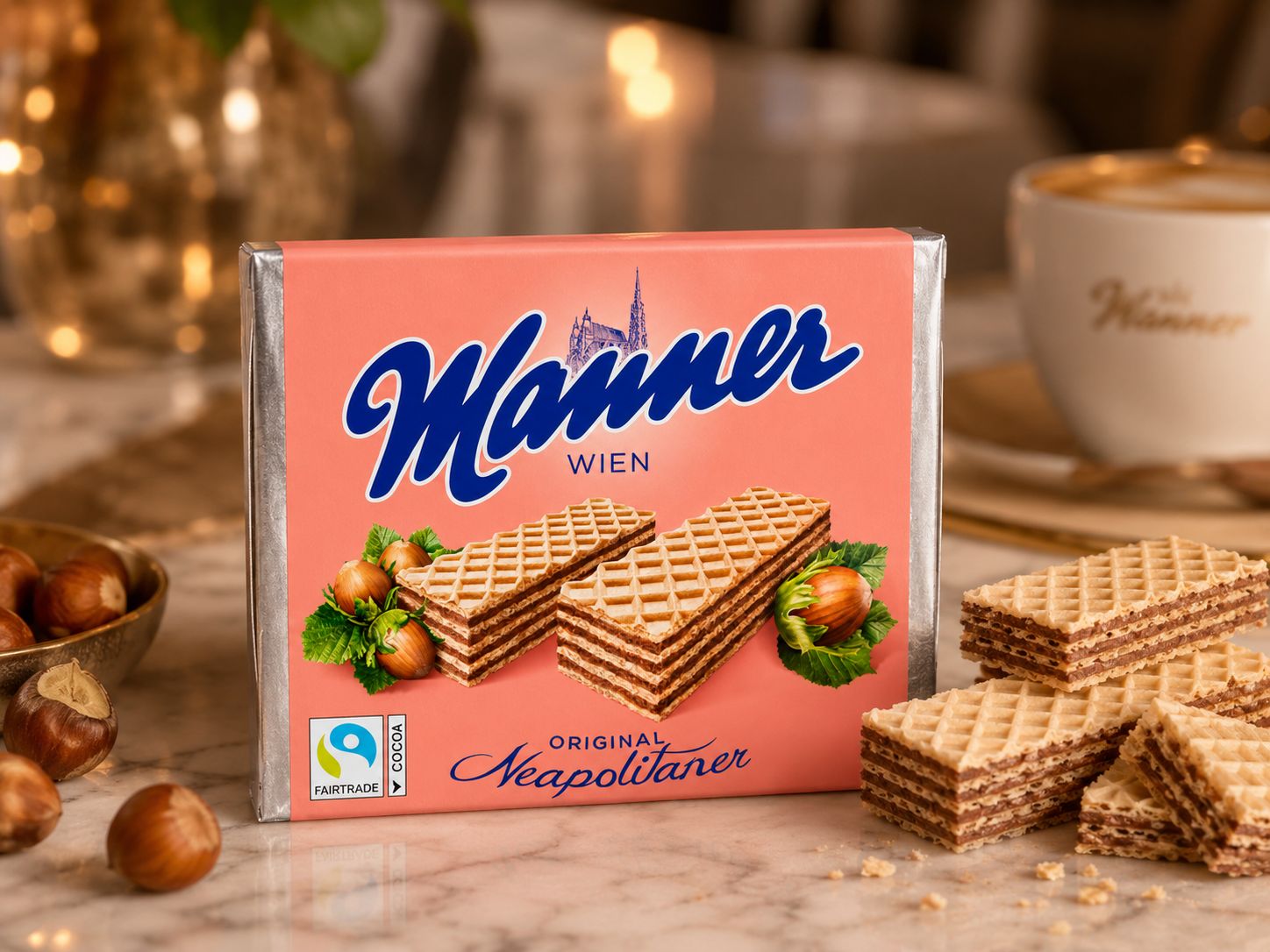 Manner original hazelnut wafer 75 g