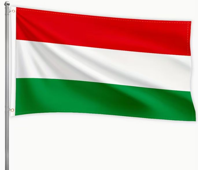 Hungarian outdoor flag 40×60 cm