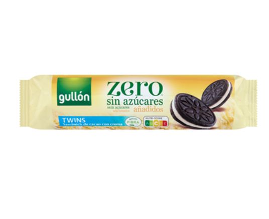 Gullón Zero cocoa biscuits with cream filling 147 g