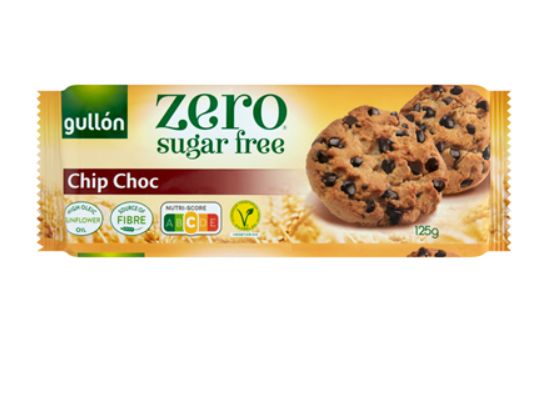 Gullón Zero Chip Choc sugar-free biscuits with chocolate chips 125 g