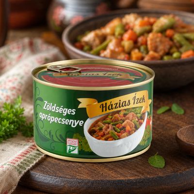 Házias Ízek pork ragout with vegetables 400 g