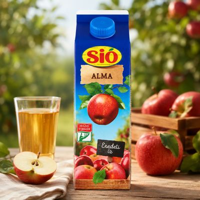 SIÓ filtered apple drink 1 l