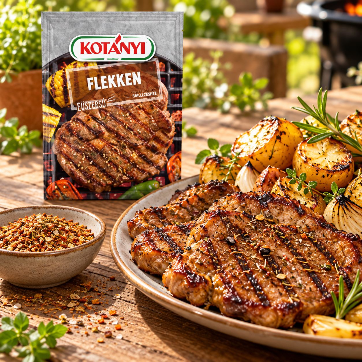 KOTÁNYI Hungarian Flekken Seasoned Salt 35 g