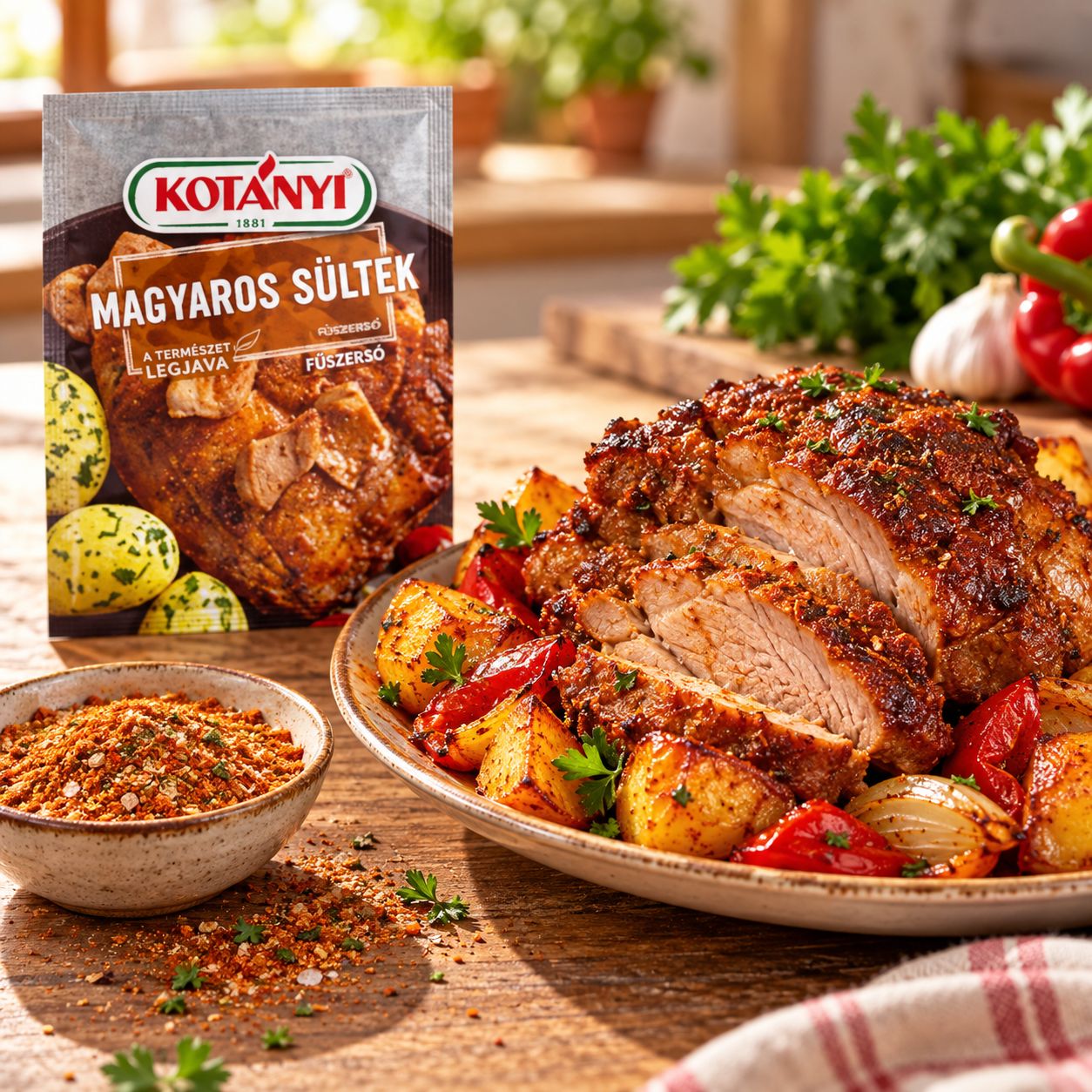 KOTÁNYI Hungarian-Style Seasoned Salt for Roasts 40 g