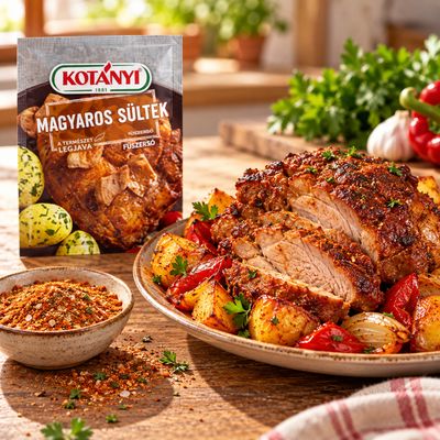 KOTÁNYI Hungarian-Style Seasoned Salt for Roasts 40 g