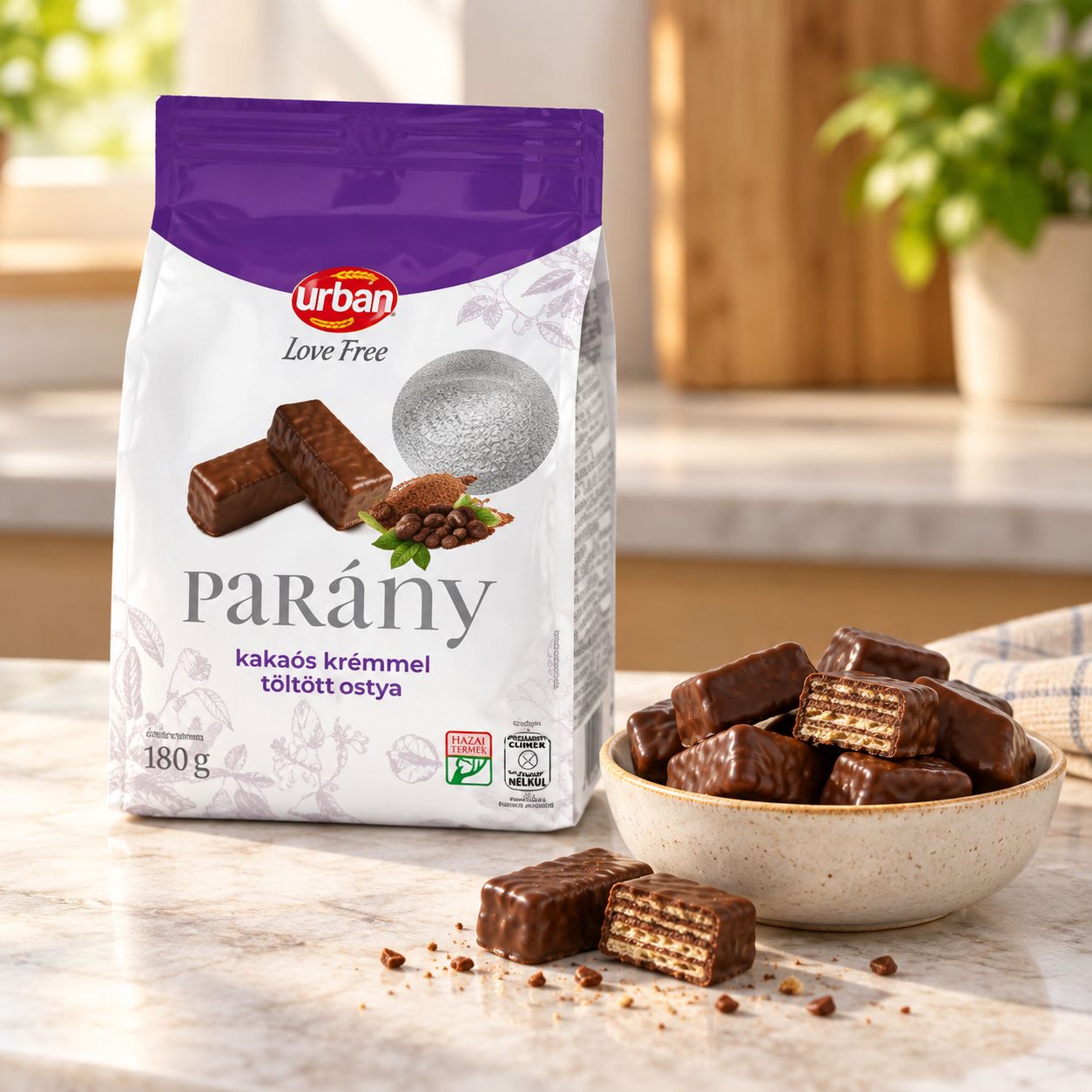 Urban LoveFree Wafer Without Added Sugars 180 g