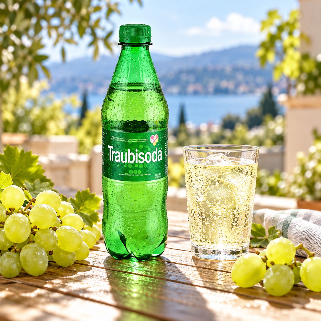 Traubisoda Carbonated Grape-Flavoured Soft Drink 500 ml
