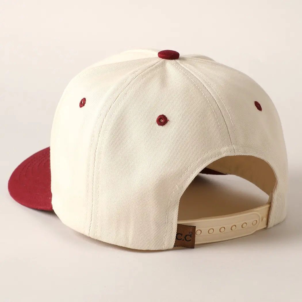 Canvas Two-Tone Hat
