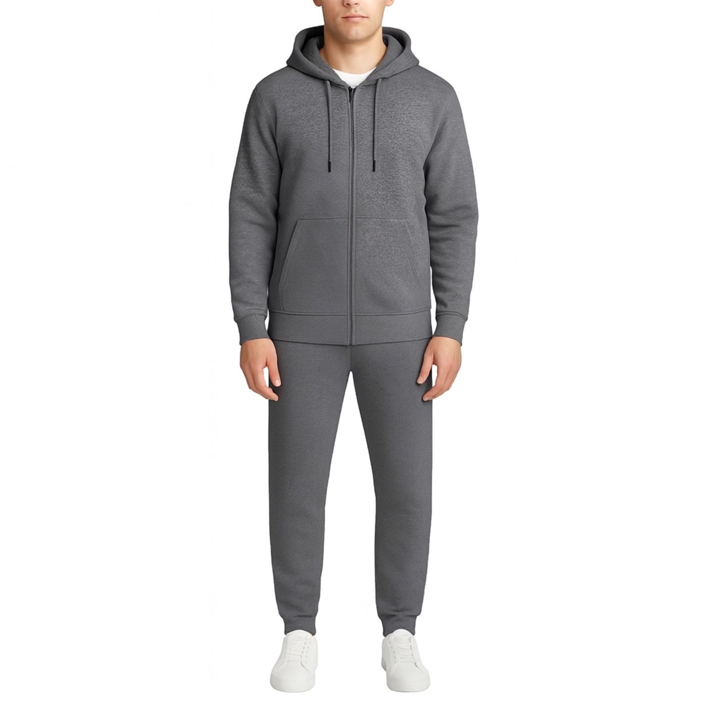 Fleece 2-Piece Full Zip Jogger Set
