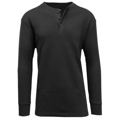 Long Sleeve Henley Thermal