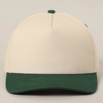 Solid 2-Tone Baseball Cap