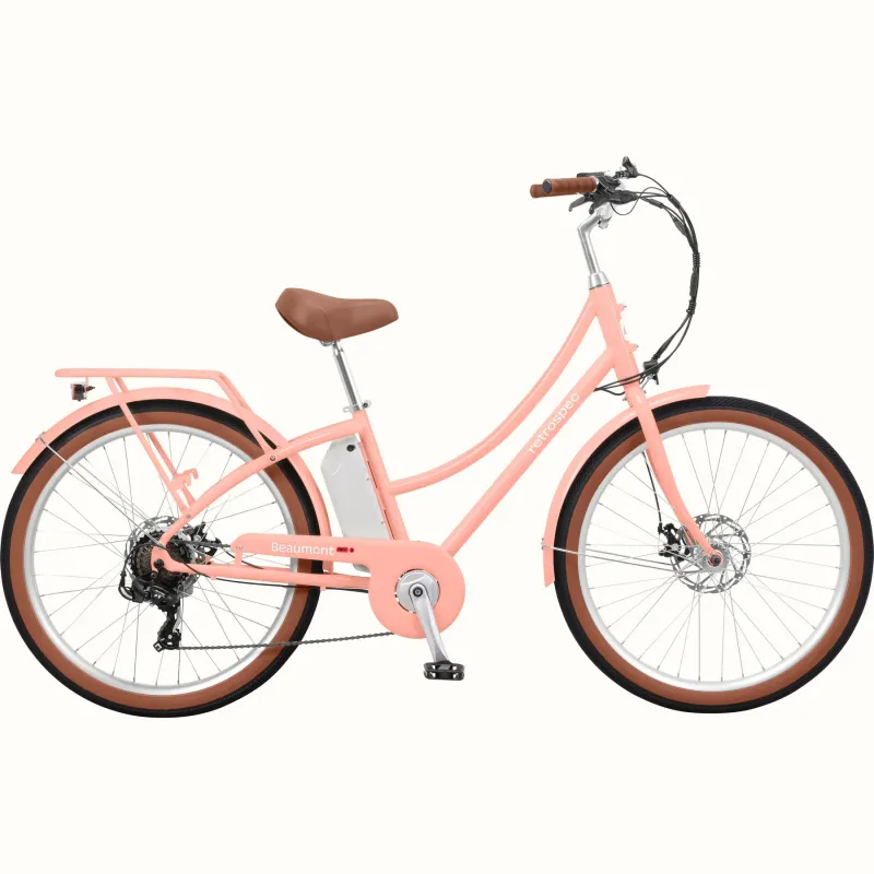 Retrospec Beaumont Rev 3 ST City Bike 42cm - Blush