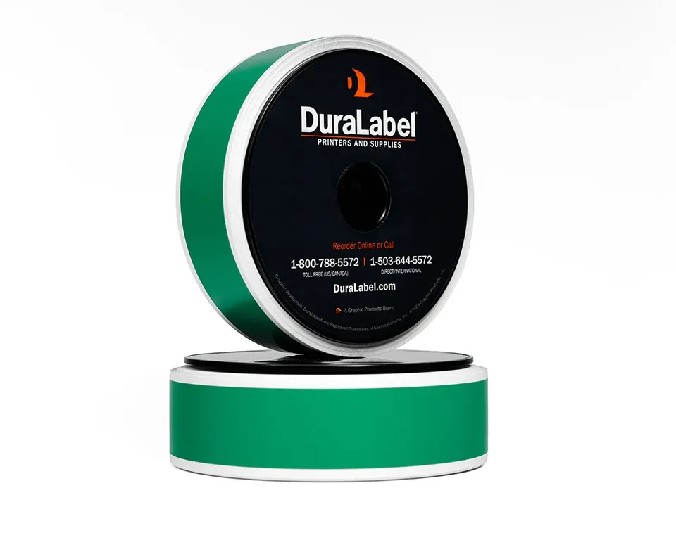 2-T1-3007 25mm Premium Green Vinyl Tape