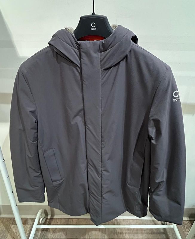 PIUMINO IN PELLICCIA SUNS 68 GRIGIO