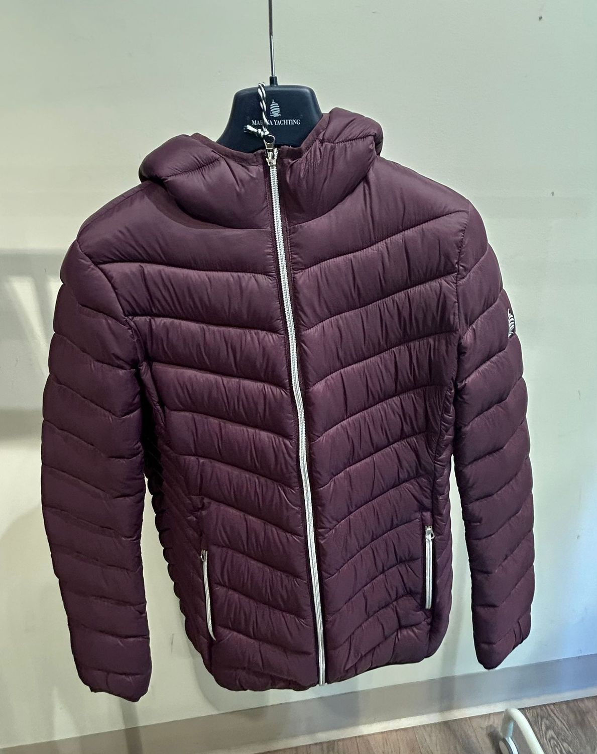 PIUMINO MARINA YACHTING TRAPUNTATO BORDEAUX, TAGLIA: S