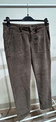 PANTALONE HAMAKI-HO VELLUTO COLOR CAFFE