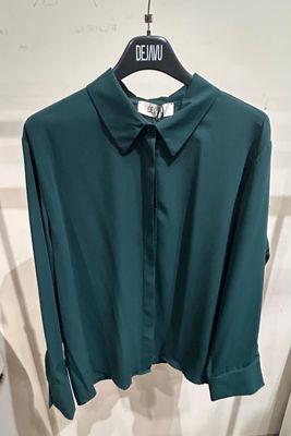 CAMICIA DEJAVU VERDE BOTTIGLIA