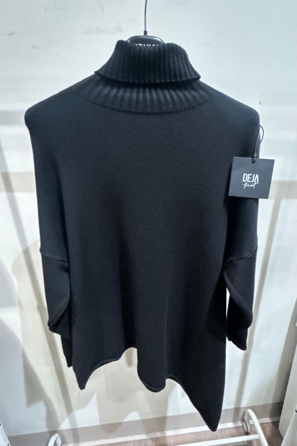 MAGLIONCINO DEJAVU NERO, TAGLIA: XL