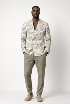 Martin  Zelo Jacket Camuflage doppio petto