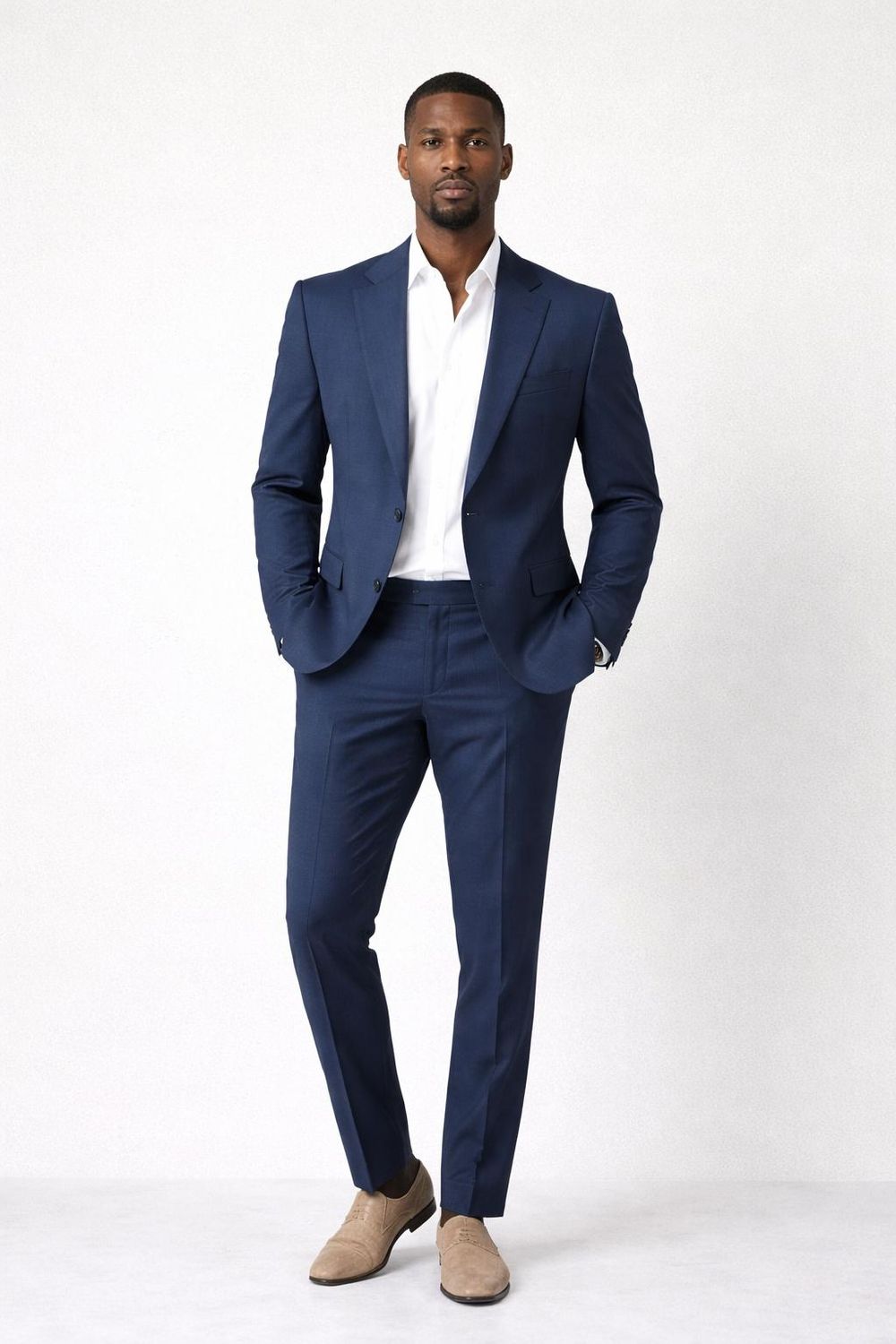 Martin Zelo jacket mono petto col. Navy