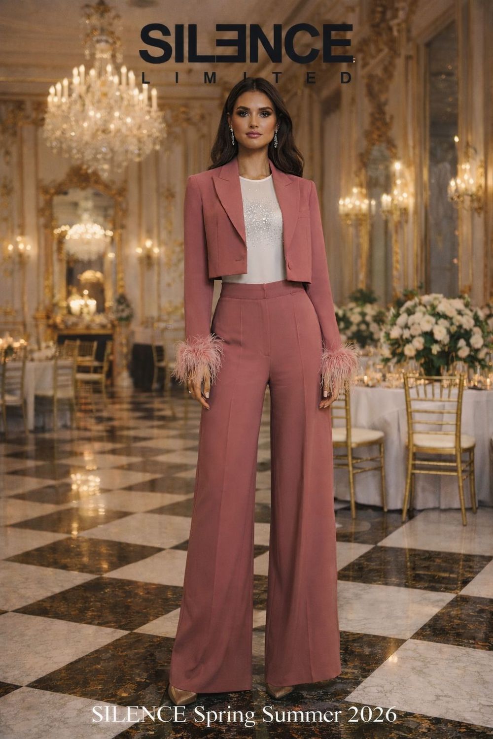 SILENCE copleto blazer e pantalone