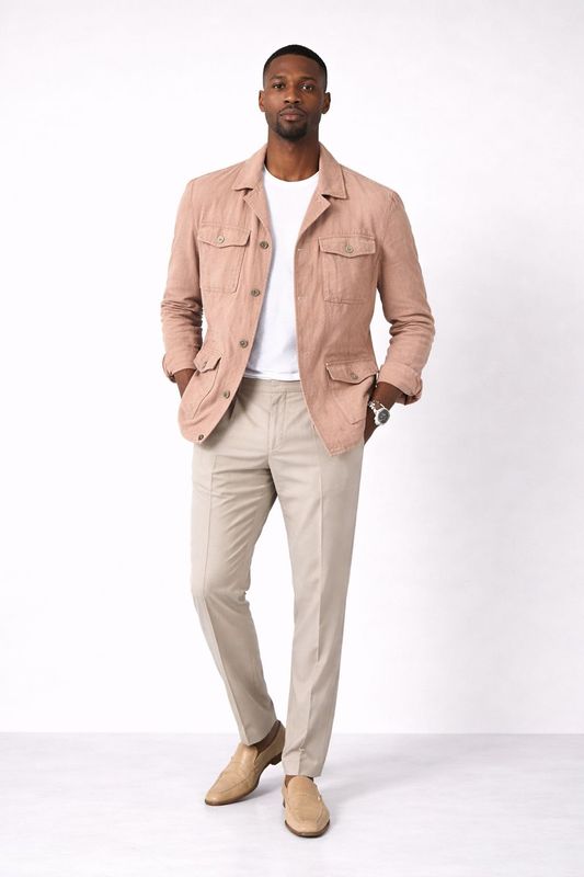 MARTIN ZELO sariana in puro  lino