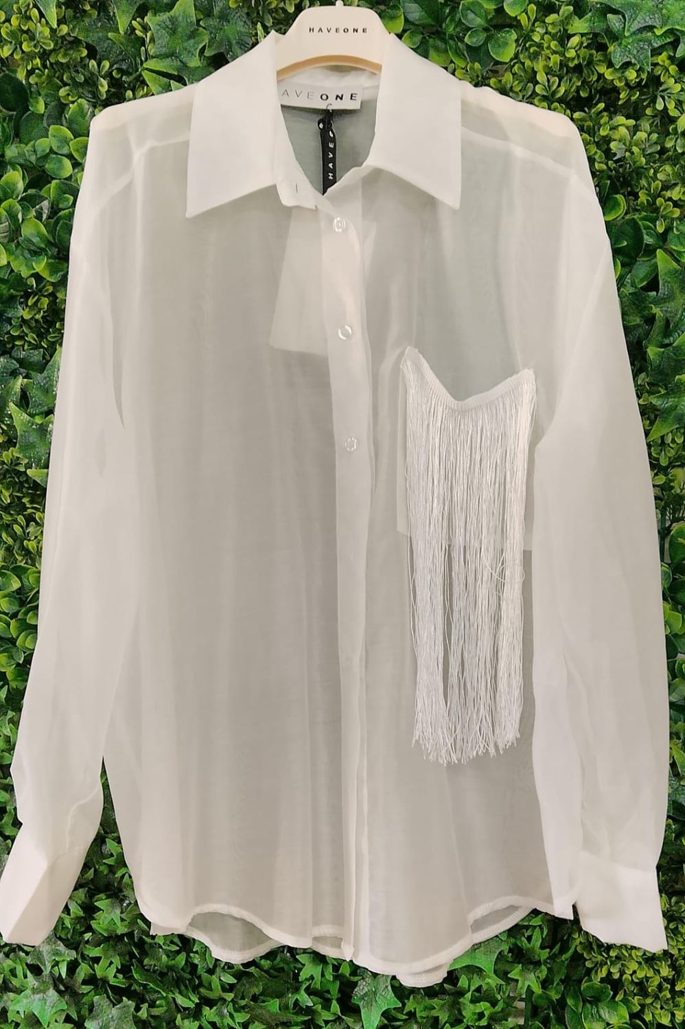 CAMICIA TASCA FRANGE HAVEONE