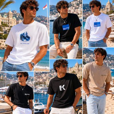 KLJ BOXY GLITECHED LOGO KARL LAGERFELD JEANS KLJ BOXY GLITECHED LOGO KARL LAGERFELD JEANS