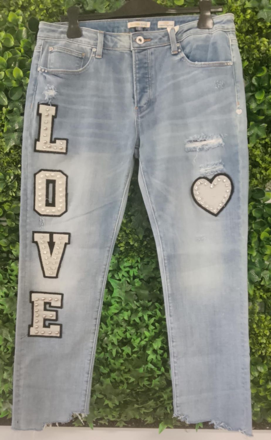 CARA8 CROP BOYFRIEND PANTALONE FRANCOMINA CARA8 CROP BOYFRIEND PANTALONE FRANCOMINA