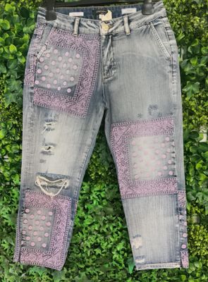 JANIS2 DENIM CHINOS PANT FRACOMINA JANIS2 DENIM CHINOS PANT FRACOMINA