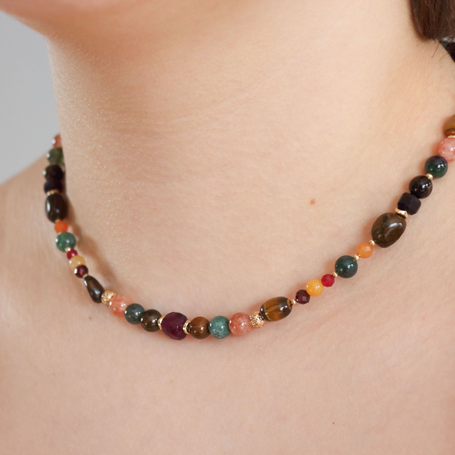 Choker Kolorowa jesień