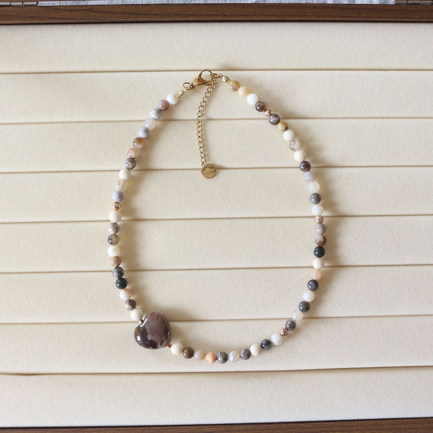 Naszyjnik Wooden Heart