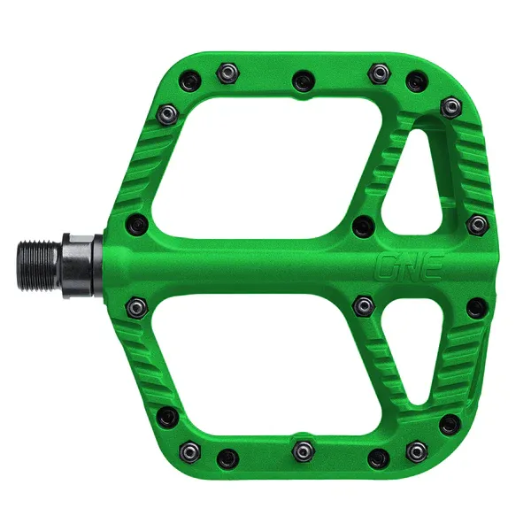 OneUp Comp Platform Pedals, Green
