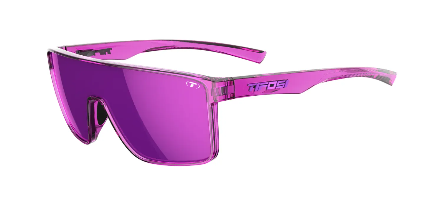 Tifosi Sanctum, Purple Punch Single Lens Sunglasses, Purple Mirror AR