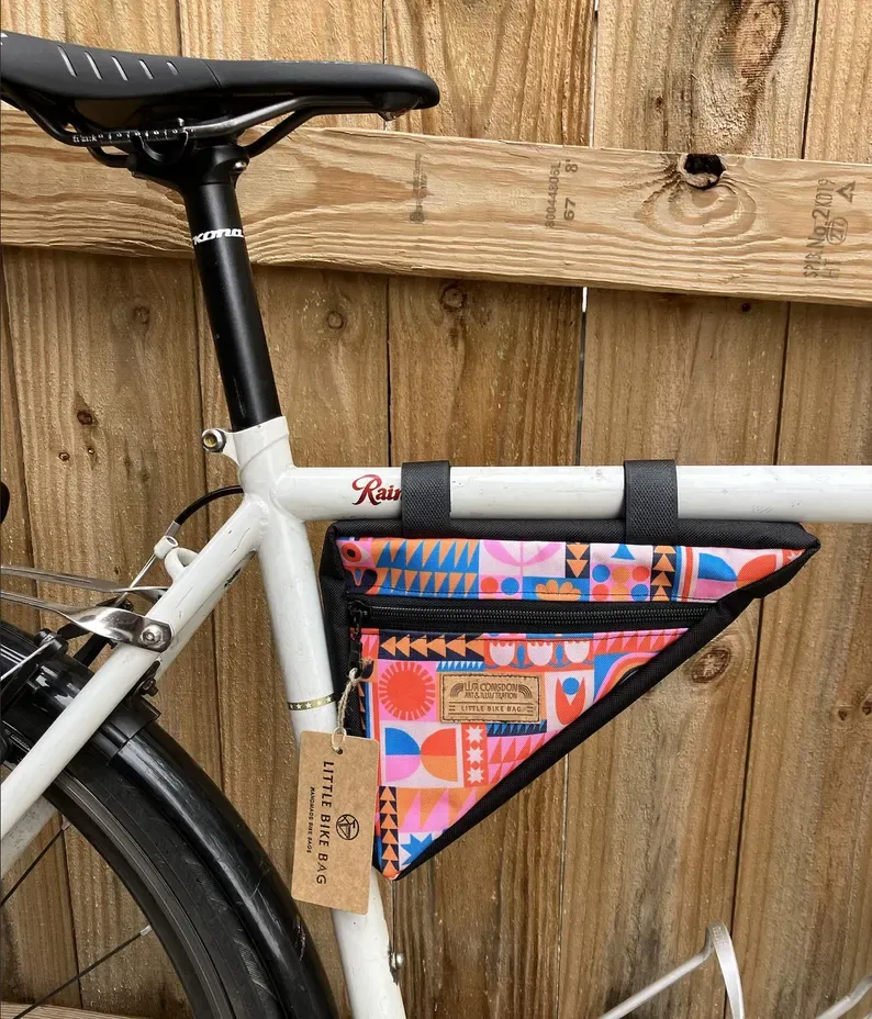 Little Bike Bag Triangle Bag Lisa Congdon