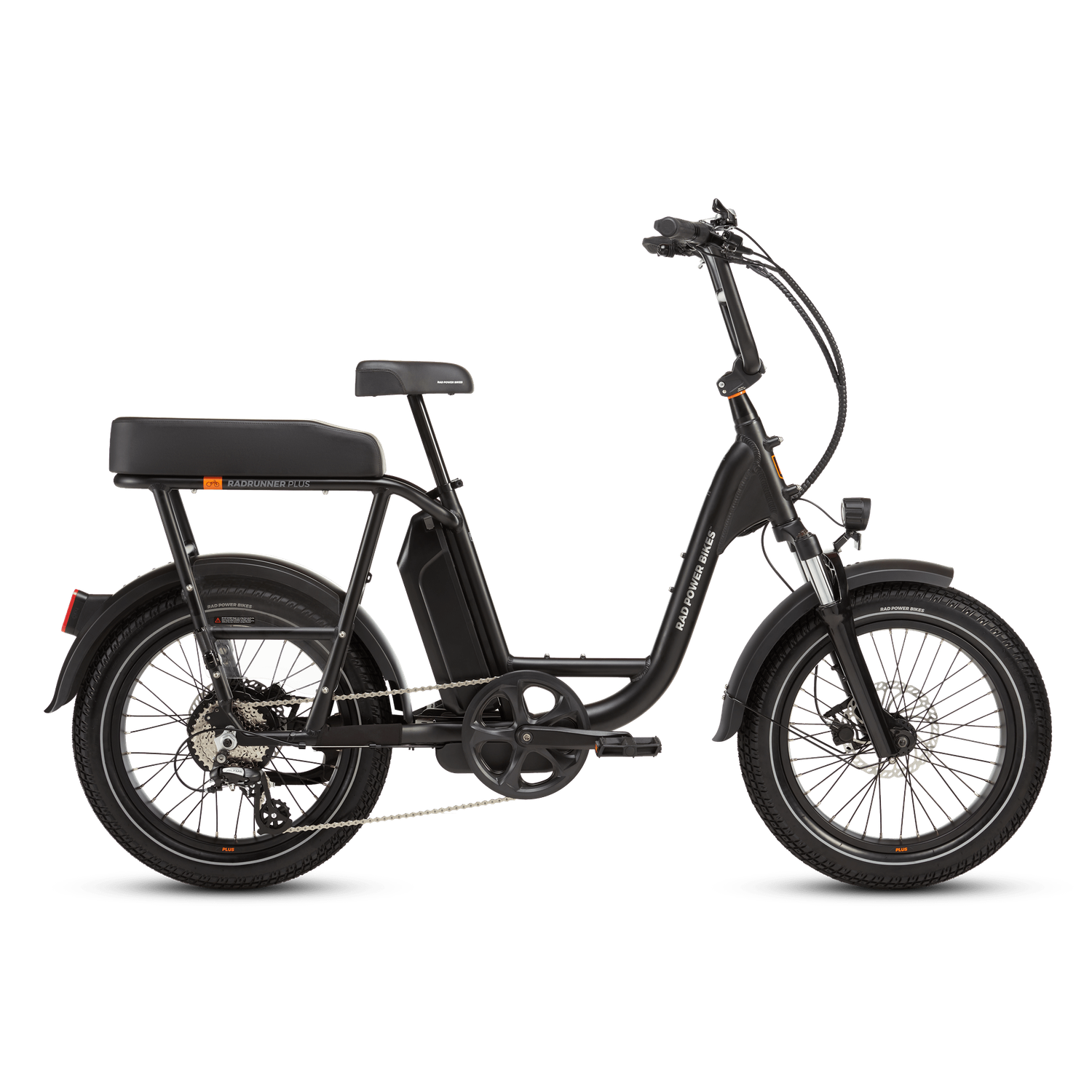 Rad Power RadRunner™ Plus Electric Cargo Utility Bike - Matte Black